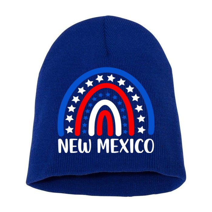 New Mexico Gift I Love New Mexico Usa Gift Short Acrylic Beanie