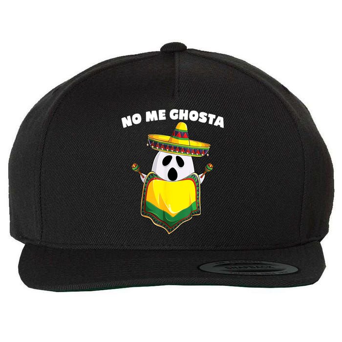 No Me Ghosta Gusta Funny Mexican Halloween Wool Snapback Cap