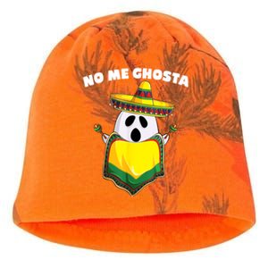 No Me Ghosta Gusta Funny Mexican Halloween Kati - Camo Knit Beanie