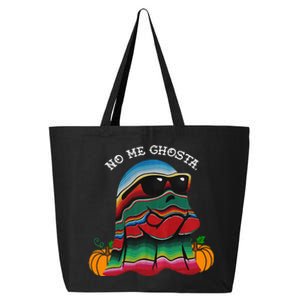 No Me Ghosta Funny Mexican Halloween Ghost 25L Jumbo Tote