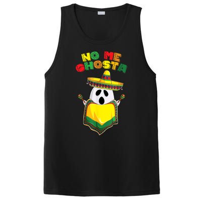 No Me Ghosta Gusta Funny Mexican Halloween No Me Ghosts Boo PosiCharge Competitor Tank