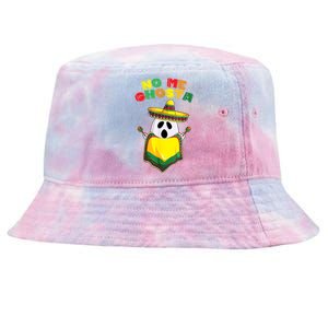 No Me Ghosta Gusta Funny Mexican Halloween No Me Ghosts Boo Tie-Dyed Bucket Hat