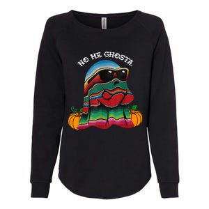 No Me Ghosta Funny Mexican Halloween Ghost Womens California Wash Sweatshirt