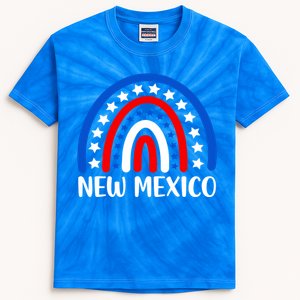 New Mexico Gift I Love New Mexico Usa Cool Gift Kids Tie-Dye T-Shirt