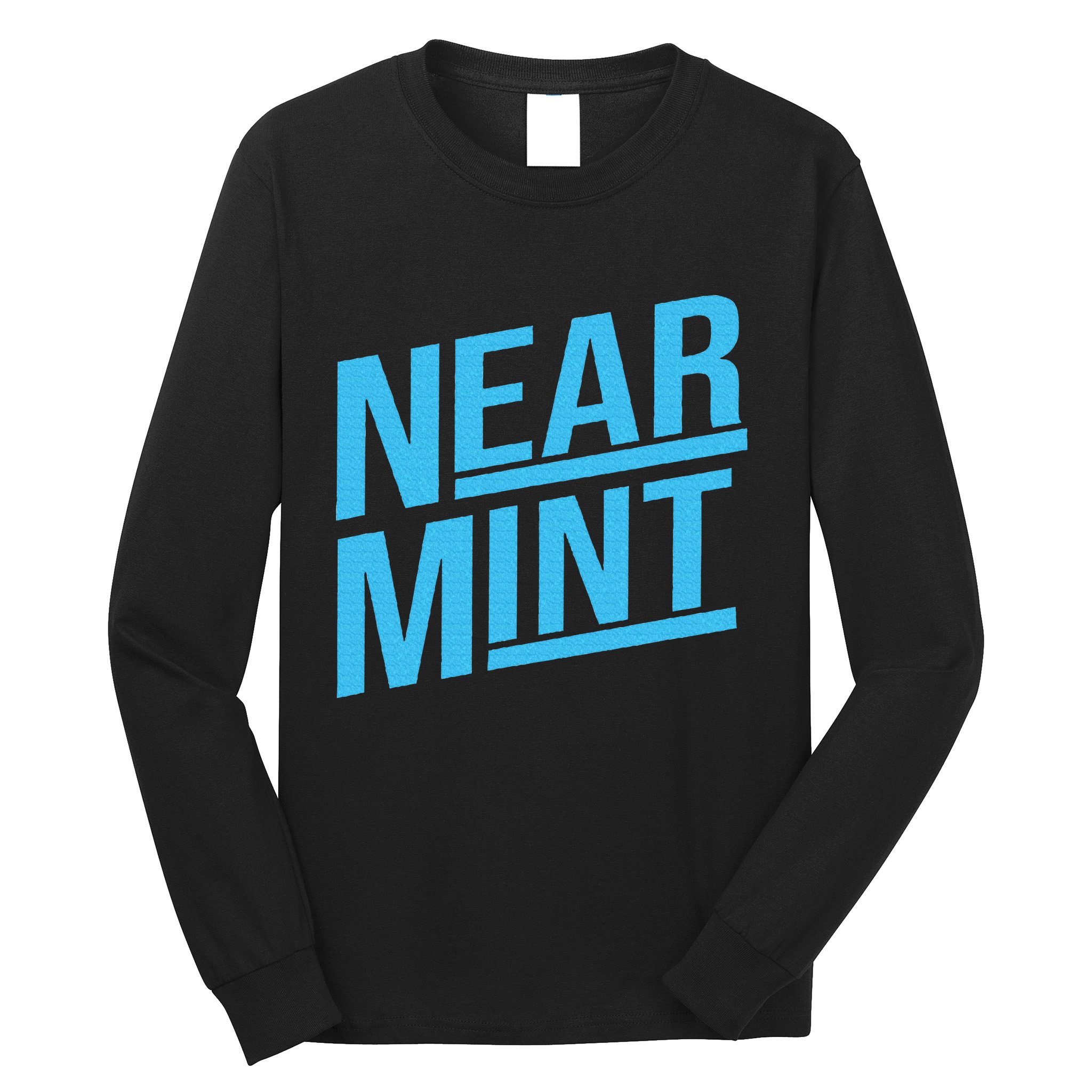 Near Mint Grade Funny Baseball Card Collector Trading Cards Long Sleeve Shirt