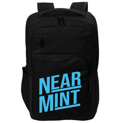 Near Mint Grade Funny Baseball Card Collector Trading Cards Impact Tech Backpack