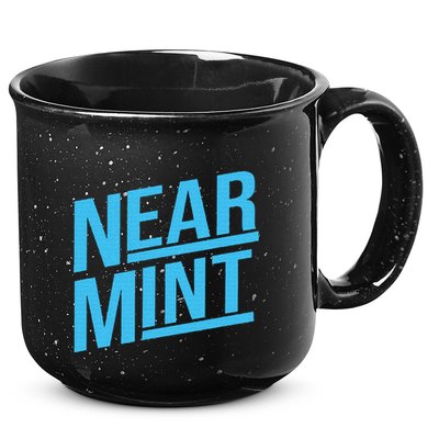 Near Mint Grade Funny Baseball Card Collector Trading Cards 15oz Campfire Ceramic Mug