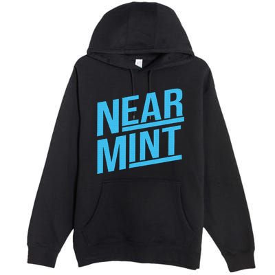 Near Mint Grade Funny Baseball Card Collector Trading Cards Premium Pullover Hoodie