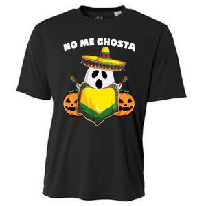 No Me Ghosta Gusta Funny Mexican Halloween Cooling Performance Crew T-Shirt