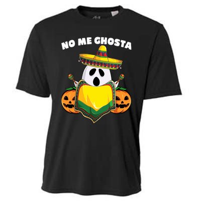 No Me Ghosta Gusta Funny Mexican Halloween Cooling Performance Crew T-Shirt