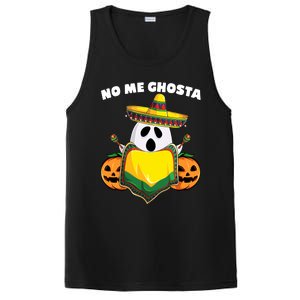 No Me Ghosta Gusta Funny Mexican Halloween PosiCharge Competitor Tank