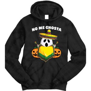 No Me Ghosta Gusta Funny Mexican Halloween Tie Dye Hoodie