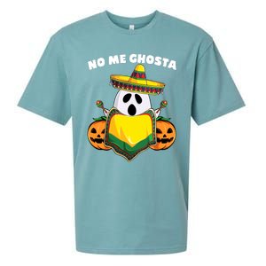 No Me Ghosta Gusta Funny Mexican Halloween Sueded Cloud Jersey T-Shirt