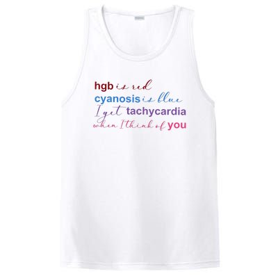 Nurse Medical Humor Poem Valentines Day PosiCharge Competitor Tank