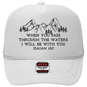 Nc Mountains Hurricane Relief High Crown Mesh Back Trucker Hat