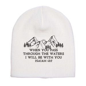 Nc Mountains Hurricane Relief Short Acrylic Beanie