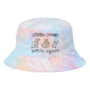 Nuclear Monkey Hello Again Tie Dye Newport Bucket Hat