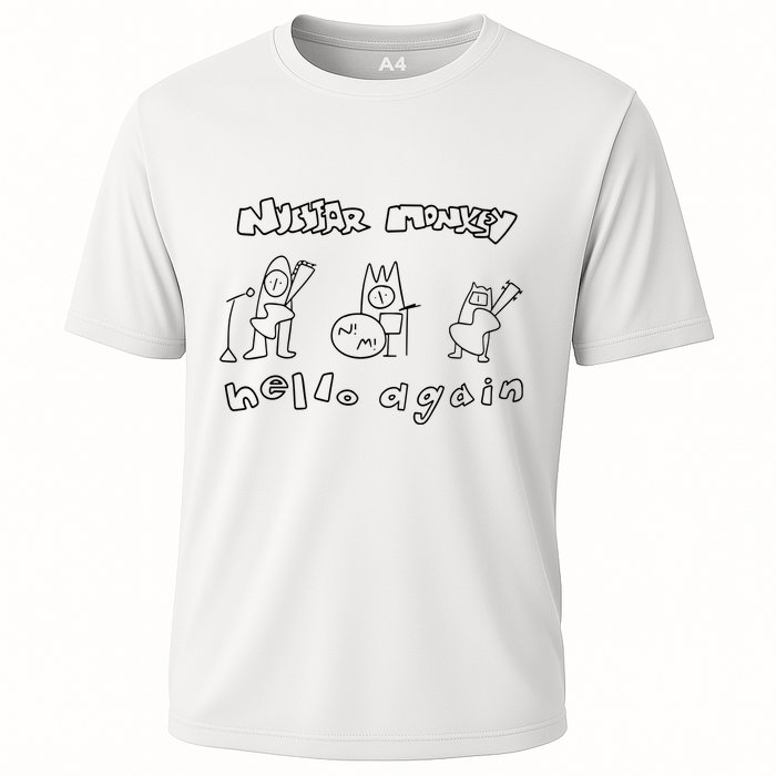 Nuclear Monkey Hello Again Cooling Performance Crew T-Shirt