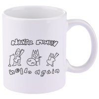 Nuclear Monkey Hello Again 11oz C Handle Ceramic Mug
