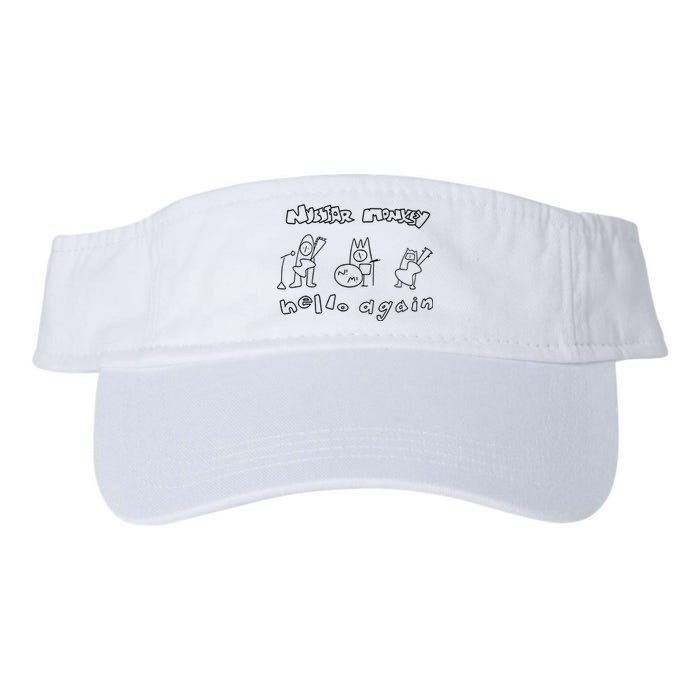 Nuclear Monkey Hello Again Valucap Bio-Washed Visor