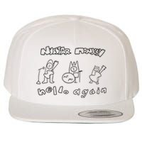 Nuclear Monkey Hello Again Wool Snapback Cap