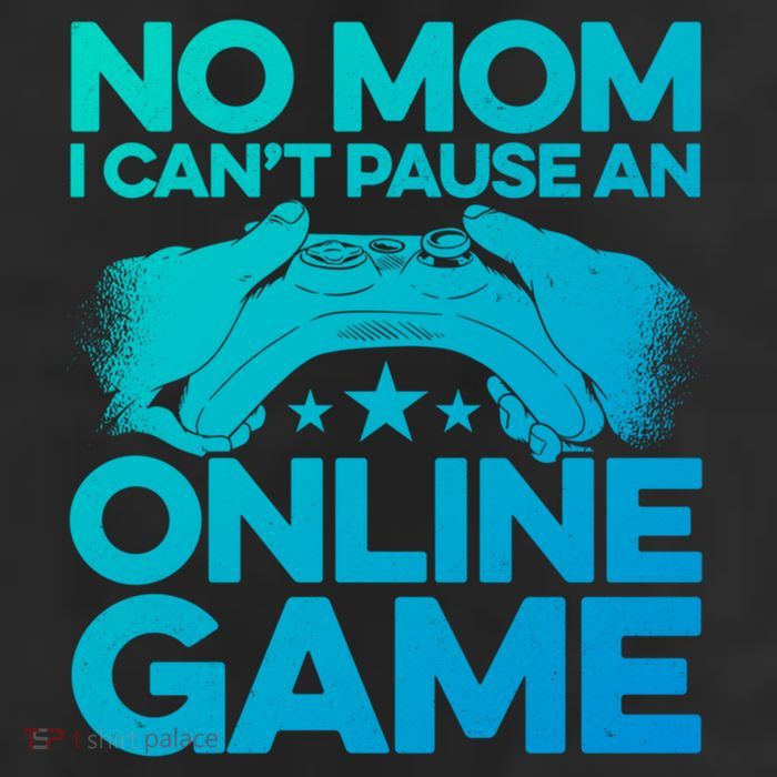No Mom I Cant Pause An Online Game Video Gamer Geek Pc Nerd Gift 25L Jumbo Tote