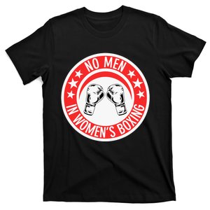 No Man In Women Boxing T-Shirt