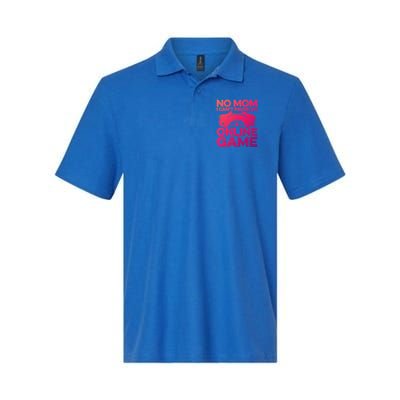No Mom I Cant Pause An Online Game Video Gamer Geek Pc Nerd Gift Polo