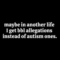 Nelliesprintstudio Maybe In Another Life I Get Bbl Allegations Instead Of Autism Drawstring Bag