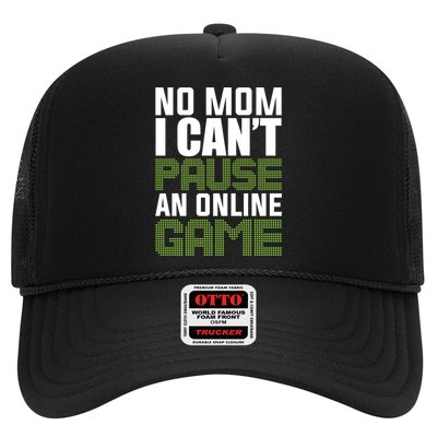 No Mom I Cant Pause An Online Game! Gocker Game! Gift Trucker Hat