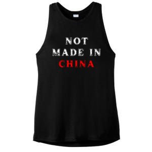 Not Made In China Ladies PosiCharge Tri-Blend Wicking Tank