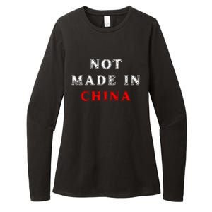 Not Made In China Womens CVC Long Sleeve Shirt