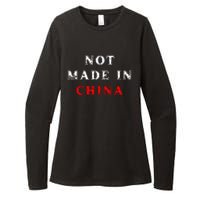 Not Made In China Womens CVC Long Sleeve Shirt