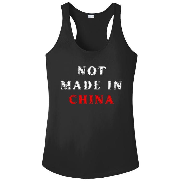 Not Made In China Ladies PosiCharge Competitor Racerback Tank