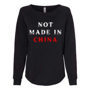 Not Made In China Womens California Wash Sweatshirt