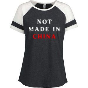 Not Made In China Enza Ladies Jersey Colorblock Tee