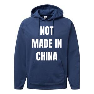 NOT MADE IN CHINA Performance Fleece Hoodie