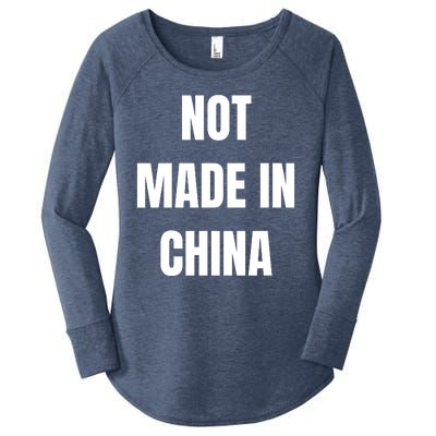 NOT MADE IN CHINA Women's Perfect Tri Tunic Long Sleeve Shirt