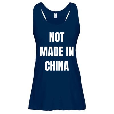 NOT MADE IN CHINA Ladies Essential Flowy Tank