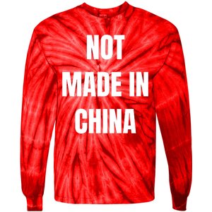 NOT MADE IN CHINA Tie-Dye Long Sleeve Shirt