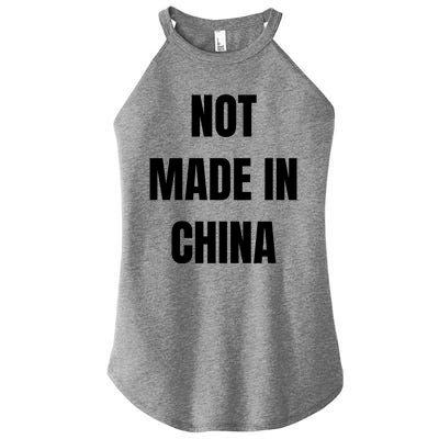 NOT MADE IN CHINA Women's Perfect Tri Rocker Tank