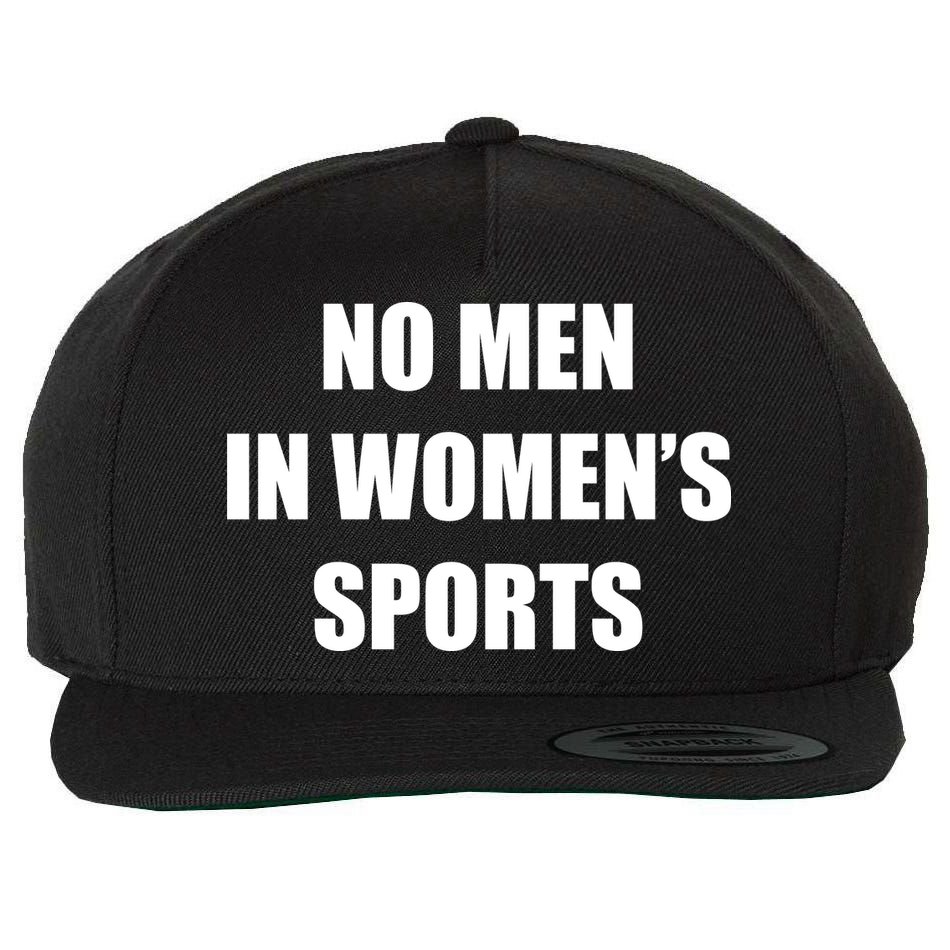 No M.E.N In Women Sports Wool Snapback Cap