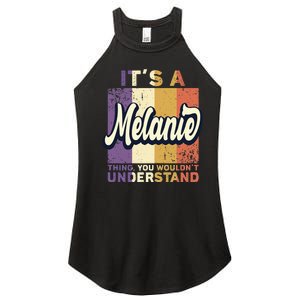 Name Melanie ItS A Melanie Thing Women's Perfect Tri Rocker Tank