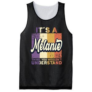 Name Melanie ItS A Melanie Thing Mesh Reversible Basketball Jersey Tank