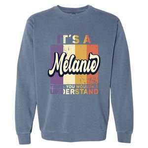 Name Melanie ItS A Melanie Thing Garment-Dyed Sweatshirt