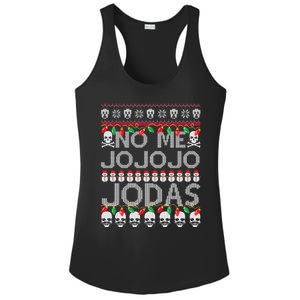 No Me Jo Jo Jo Jodas Christmas Ladies PosiCharge Competitor Racerback Tank