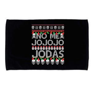 No Me Jo Jo Jo Jodas Christmas Microfiber Hand Towel