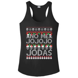 No Me Jo Jo Jo Jodas Christmas Ladies PosiCharge Competitor Racerback Tank