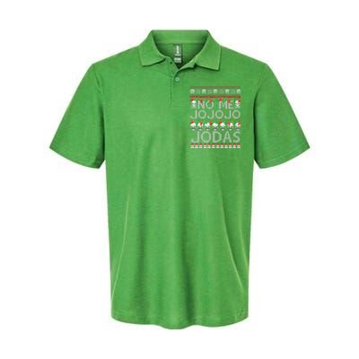 No Me Jo Jo Jo Jodas Christmas Softstyle Adult Sport Polo