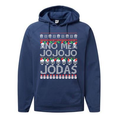 No Me Jo Jo Jo Jodas Christmas Performance Fleece Hoodie